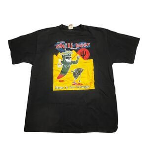 Vintage Chili Beer Cave Creek Arizona Graphic Tee Lime Is For Wimps Men XL Black